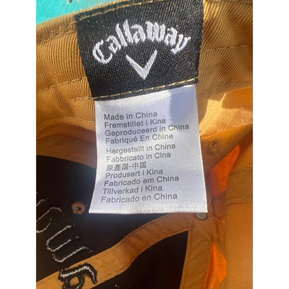 Callaway Golf Tour i Series Odyssey Adjustable Hat Mens Golf Cap - Picture 7 of 7